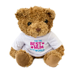 Best Mum in the World Teddy Bear - Gift Present