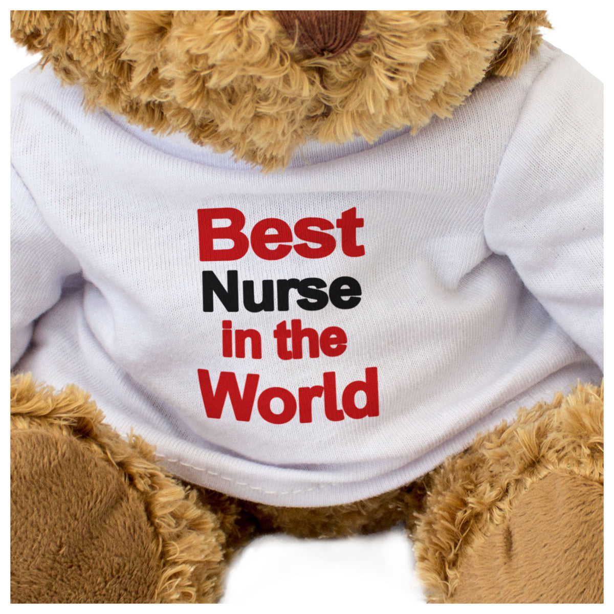 Best Nurse In The World Teddy Bear - Gift Present