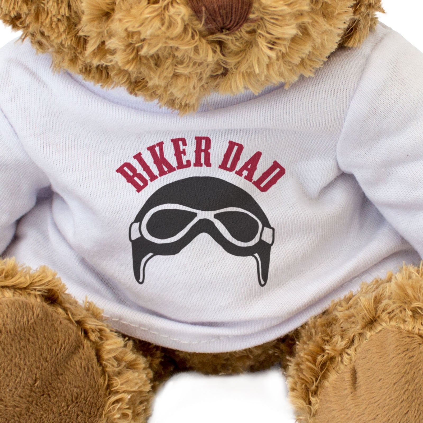 Biker Dad Teddy Bear Christmas Birthday Gift