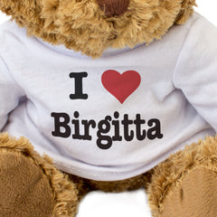 I Love Birgitta - Teddy Bear