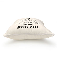 Reserved for the Borzoi Cushion