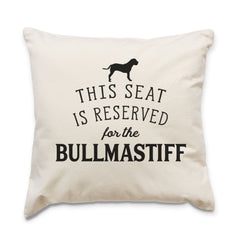 Reserved for the Bullmastiff Cushion Cover