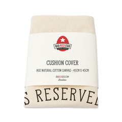 Reserved for the Boston Terrier Dog Cushion Cover