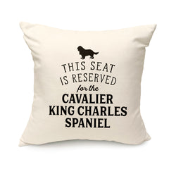 Reserved for the Cavalier King Charles Spaniel Cushion