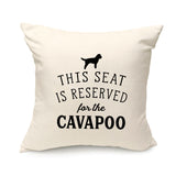 Reserved for the Cavapoo Cushion