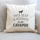 Reserved for the Cavapoo Cushion