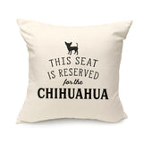 Reserved for the Chihuahua Cushion