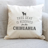 Reserved for the Chihuahua Cushion