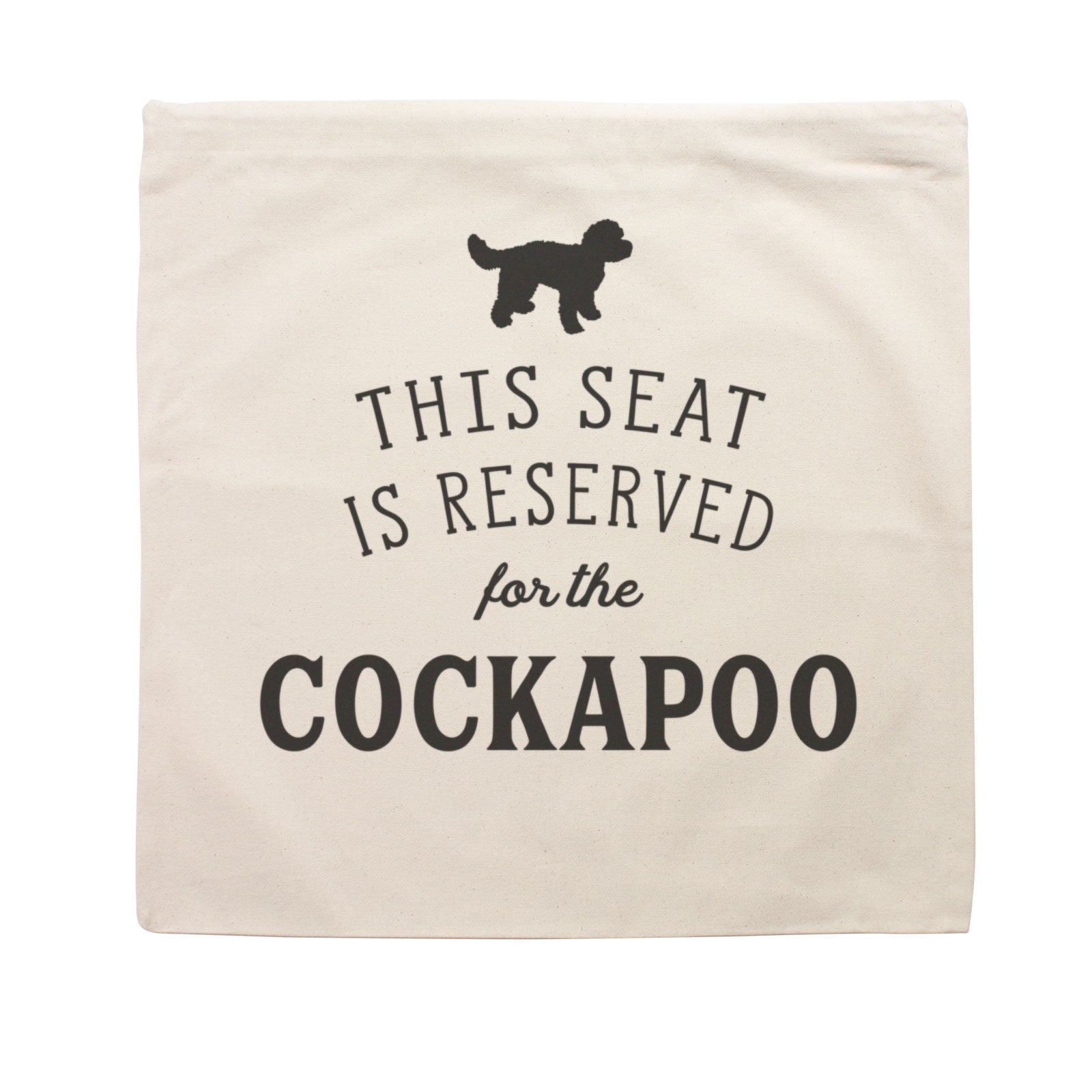 Reserved for the Cockapoo Cushion Cover