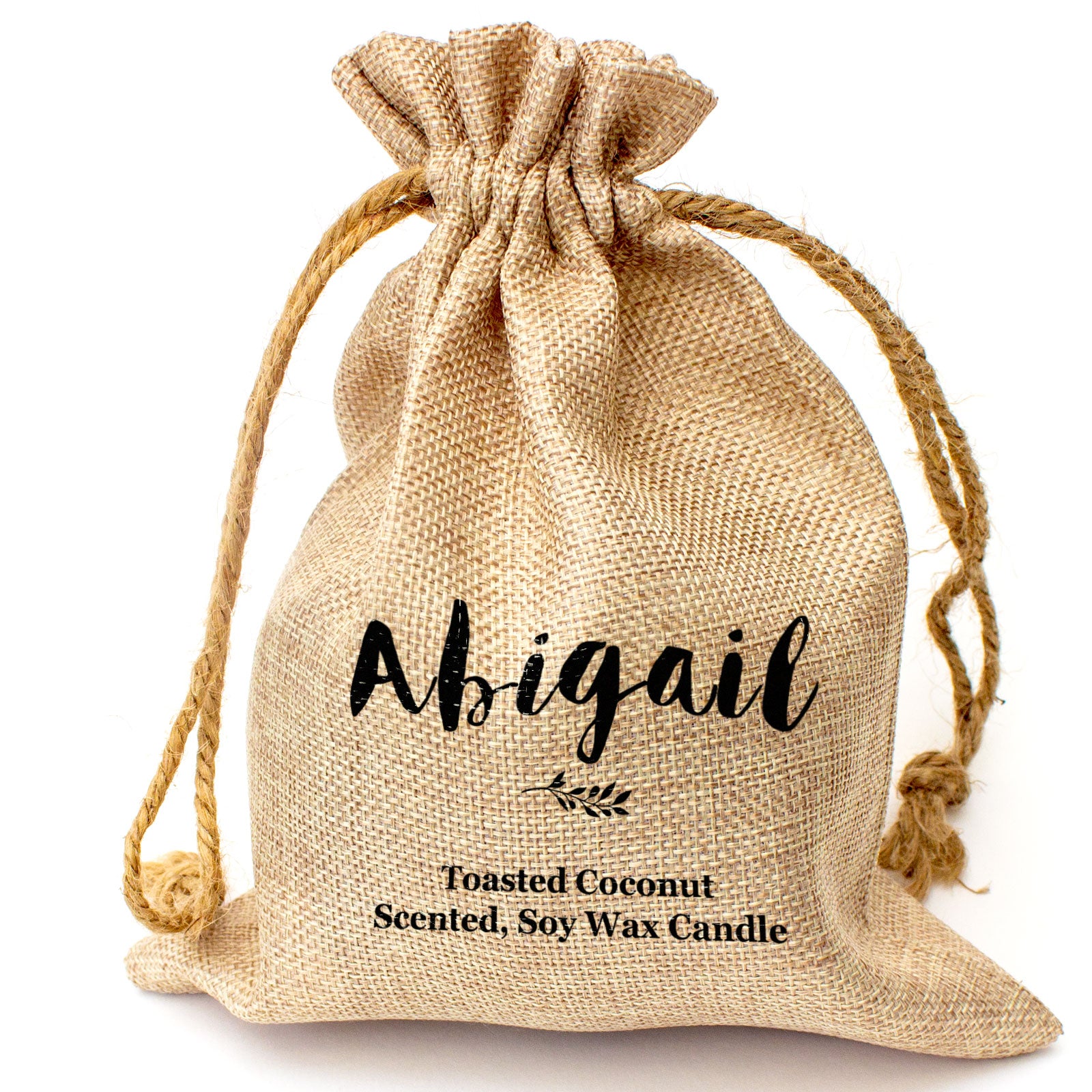 ABIGAIL - Toasted Coconut Bowl Candle – Soy Wax - Gift Present