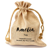 AMELIA - Toasted Coconut Bowl Candle – Soy Wax - Gift Present
