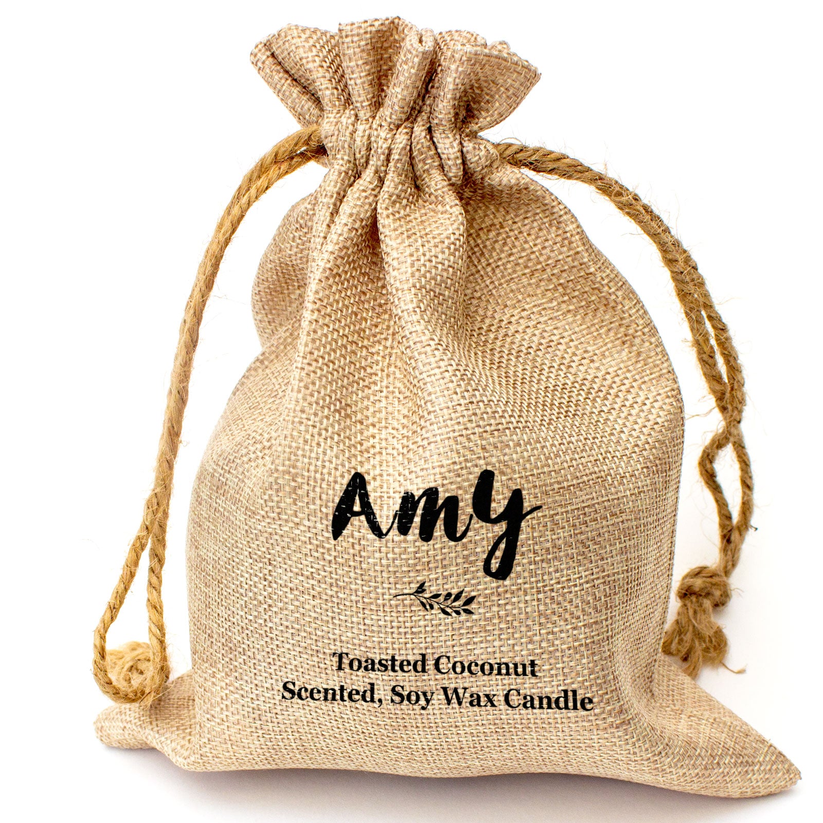 AMY - Toasted Coconut Bowl Candle – Soy Wax - Gift Present