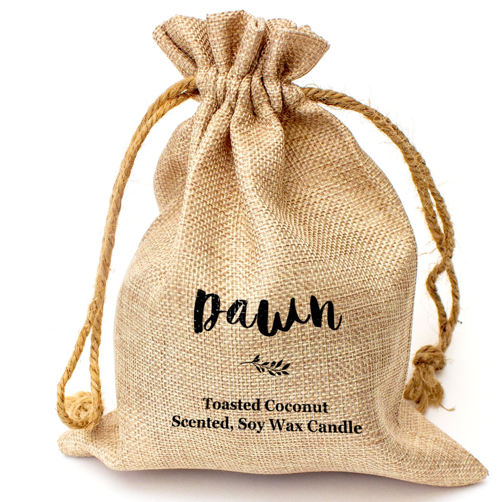 DAWN - Toasted Coconut Bowl Candle – Soy Wax - Gift Present