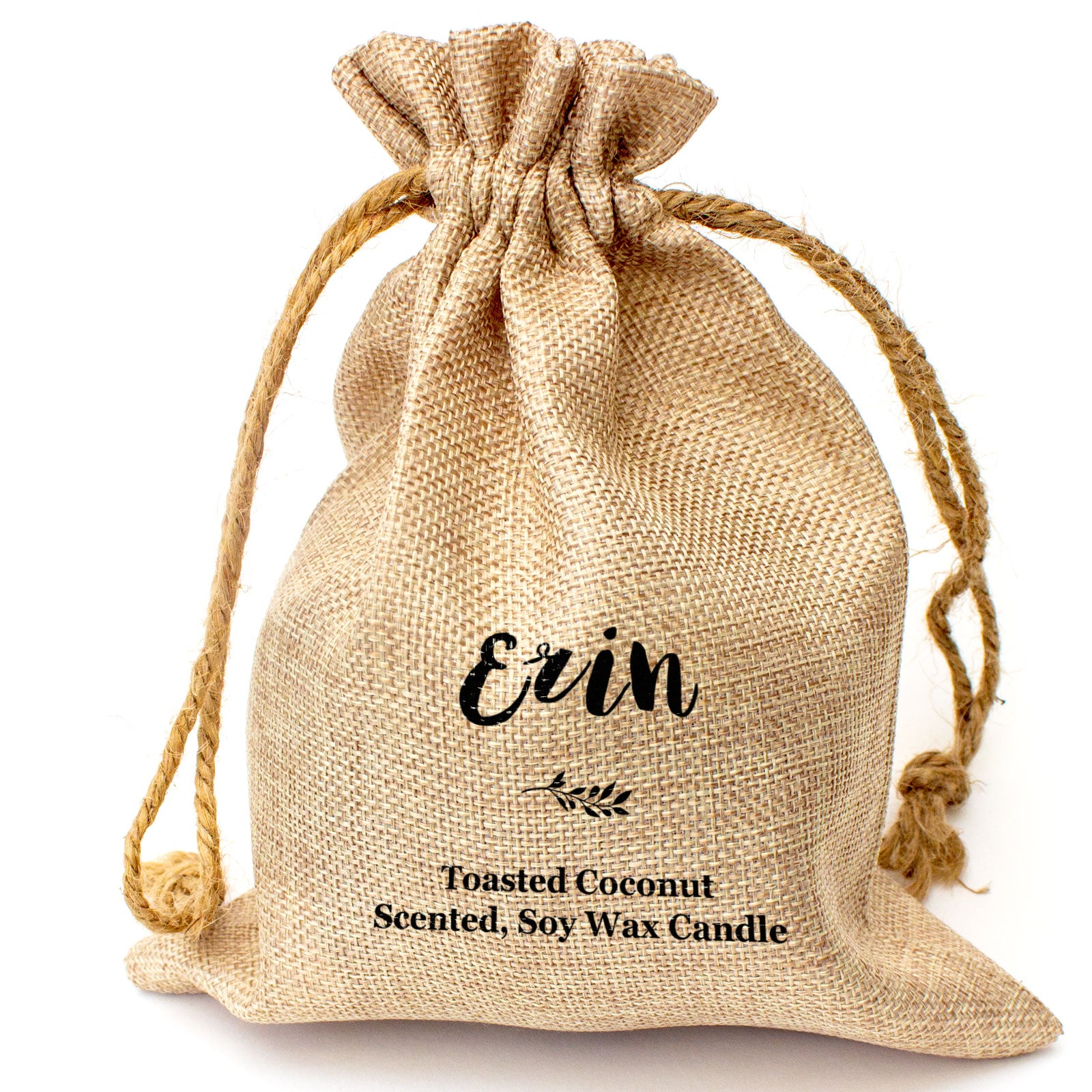 ERIN - Toasted Coconut Bowl Candle – Soy Wax - Gift Present