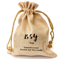 ISSY - Toasted Coconut Bowl Candle – Soy Wax - Gift Present