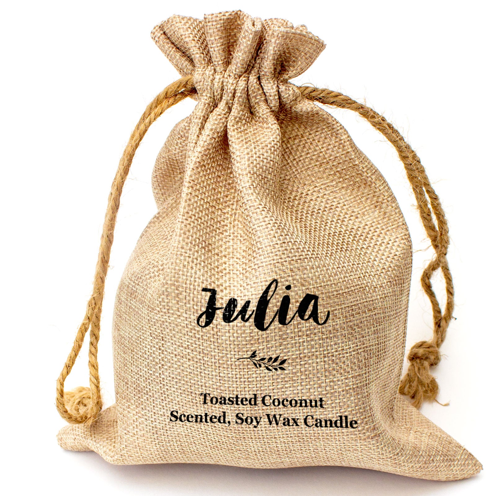 JULIA - Toasted Coconut Bowl Candle – Soy Wax - Gift Present