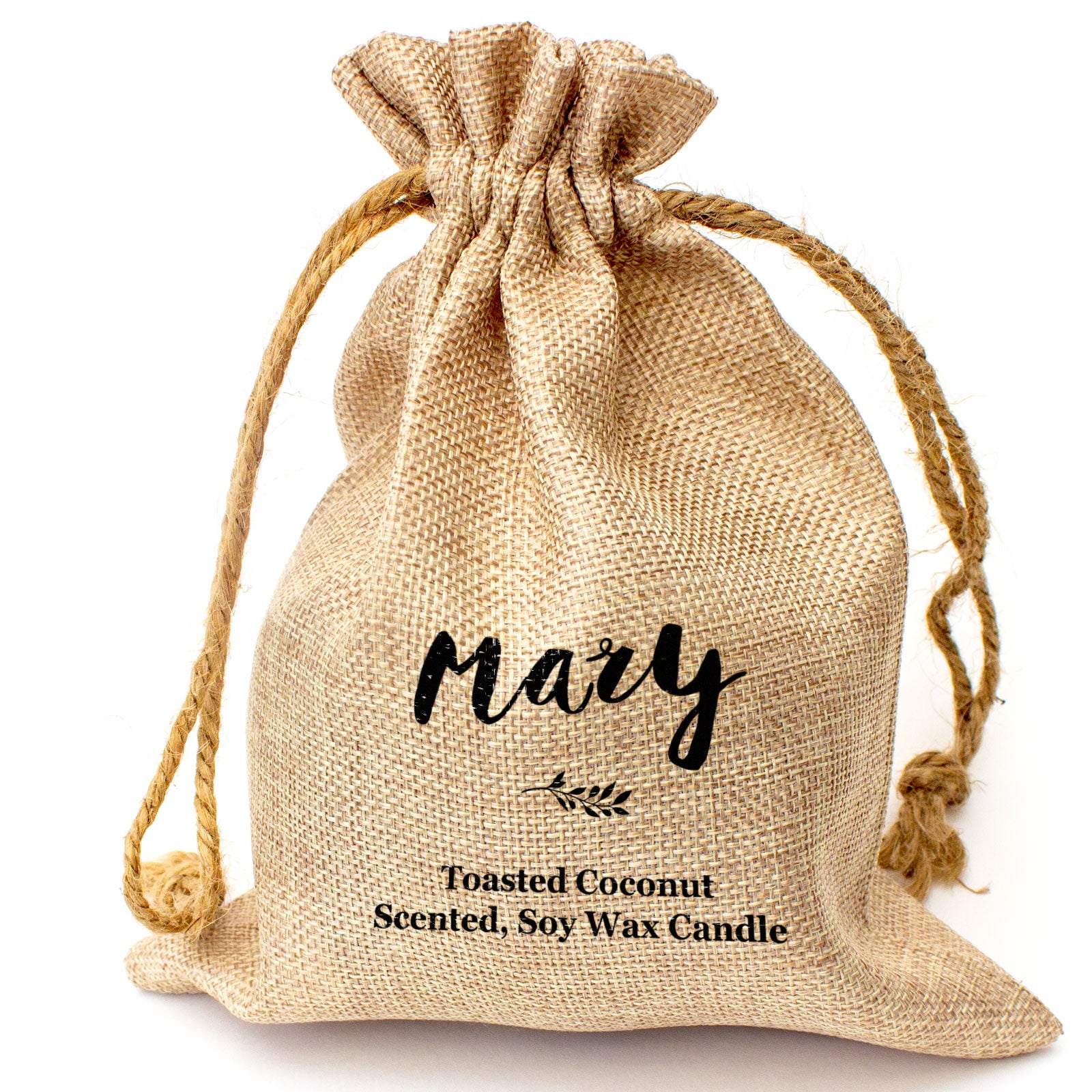 MARY - Toasted Coconut Bowl Candle – Soy Wax - Gift Present