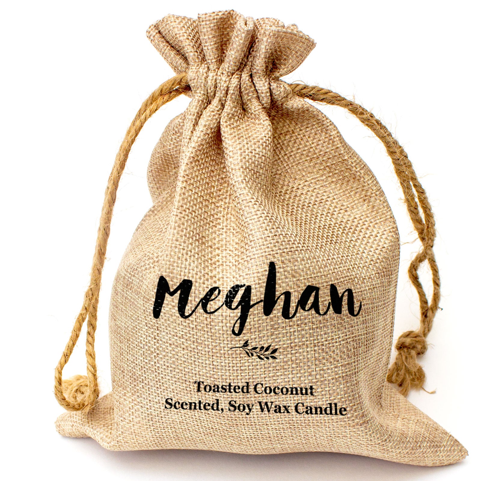 MEGHAN - Toasted Coconut Bowl Candle – Soy Wax - Gift Present