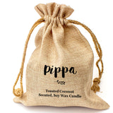 PIPPA - Toasted Coconut Bowl Candle – Soy Wax - Gift Present
