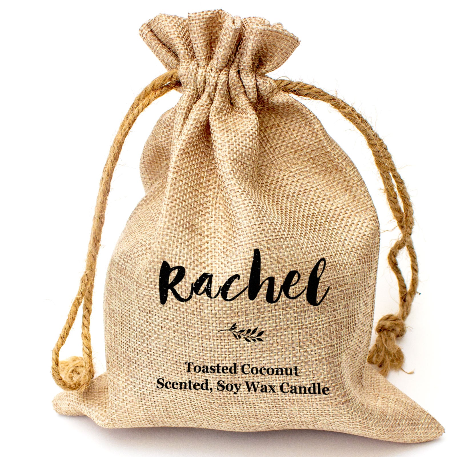 RACHEL - Toasted Coconut Bowl Candle – Soy Wax - Gift Present