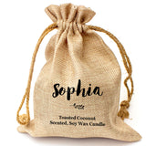 SOPHIA - Toasted Coconut Bowl Candle – Soy Wax - Gift Present
