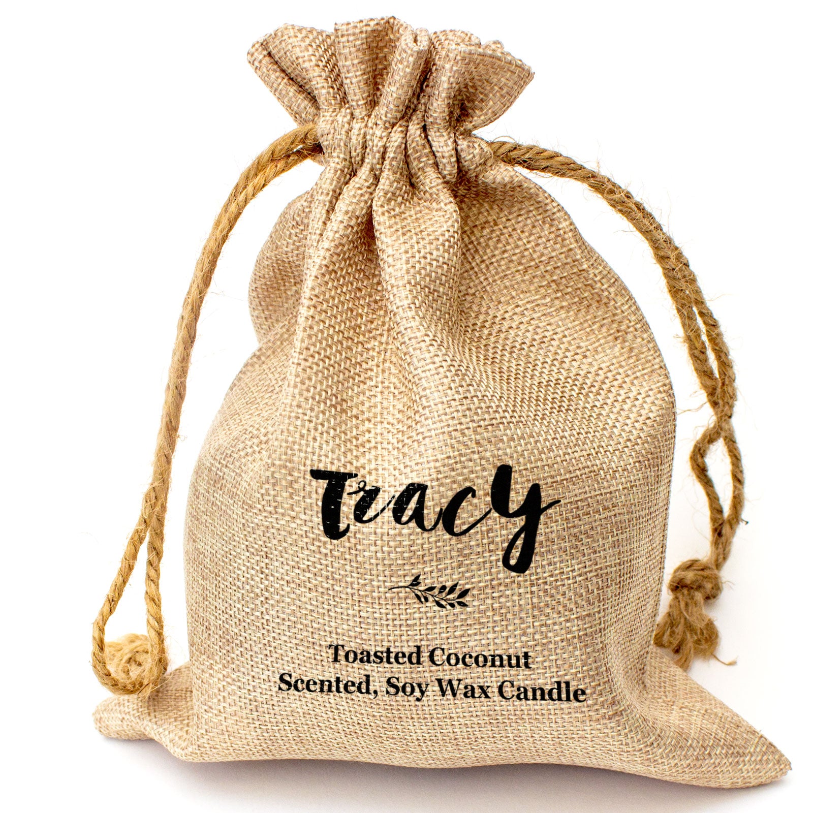 TRACY - Toasted Coconut Bowl Candle – Soy Wax - Gift Present
