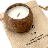 ZOE - Toasted Coconut Bowl Candle – Soy Wax - Gift Present