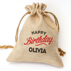 HAPPY BIRTHDAY OLIVIA - Toasted Coconut Bowl Candle – Soy Wax - Gift Present