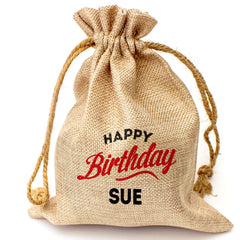 HAPPY BIRTHDAY SUE - Toasted Coconut Bowl Candle – Soy Wax - Gift Present