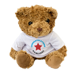 Congratulations Personalised Bear