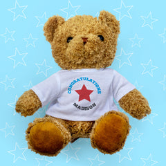 Congratulations Personalised Bear