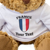 French Flag Custom - Teddy Bear - Gift Present