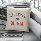 Personalised Name Cushion Cover