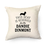 Reserved for the Dandie Dinmont Cushion