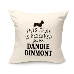 Reserved for the Dandie Dinmont Cushion