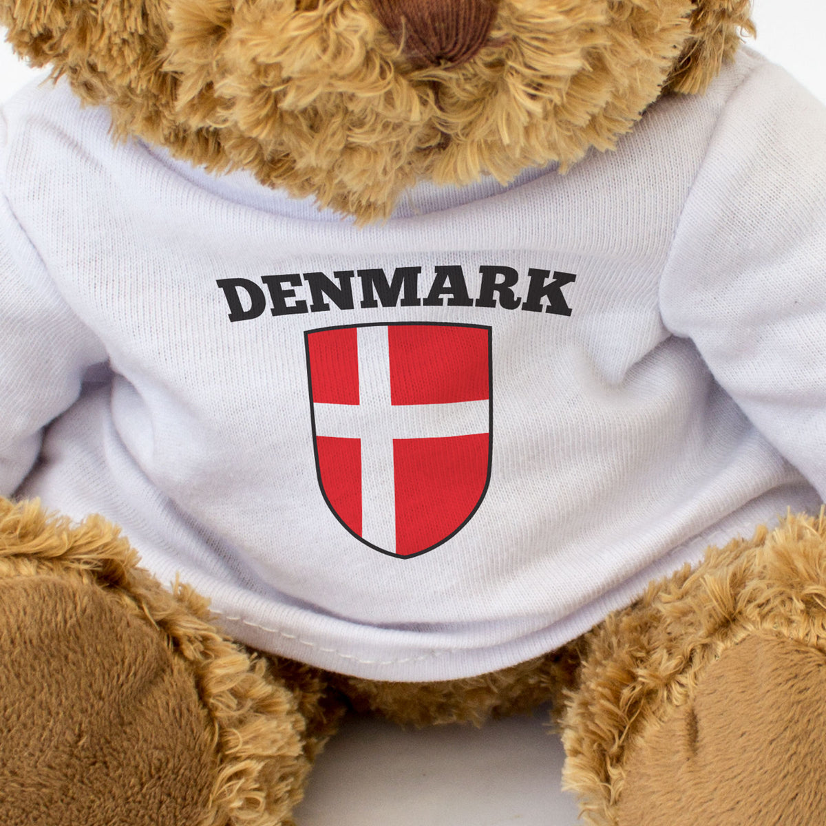 Denmark Flag - Teddy Bear - Gift Present