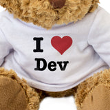 I Love Dev - Teddy Bear