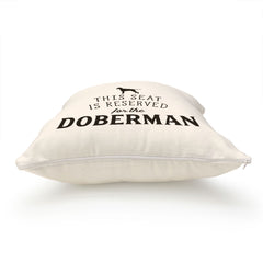 Reserved for the Doberman Cushion