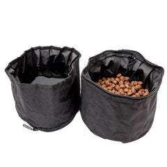 GERMAN SHEPHERD - Double Portable Travel Dog Bowl - Food And Water