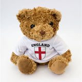 Personalised England Flag - Teddy Bear - Gift Present