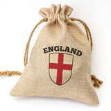 England Flag - Toasted Coconut Bowl Candle – Soy Wax - Gift Present