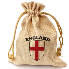 England Flag - Toasted Coconut Bowl Candle – Soy Wax - Gift Present