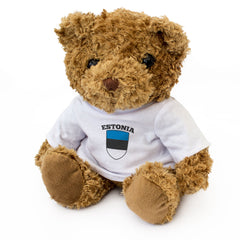 Estonia Flag - Teddy Bear - Gift Present