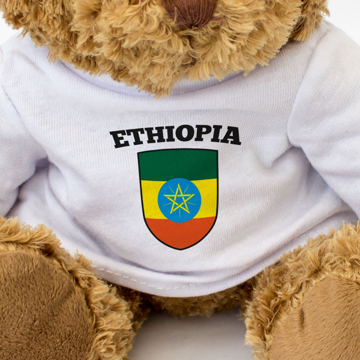 Ethiopia Flag - Teddy Bear - Gift Present