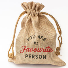 YOU ARE MY FAVOURITE PERSON - Toasted Coconut Bowl Candle – Soy Wax - Gift Present