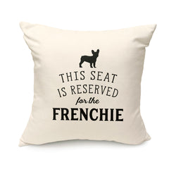 Reserved for the Fox Terrier Cushion