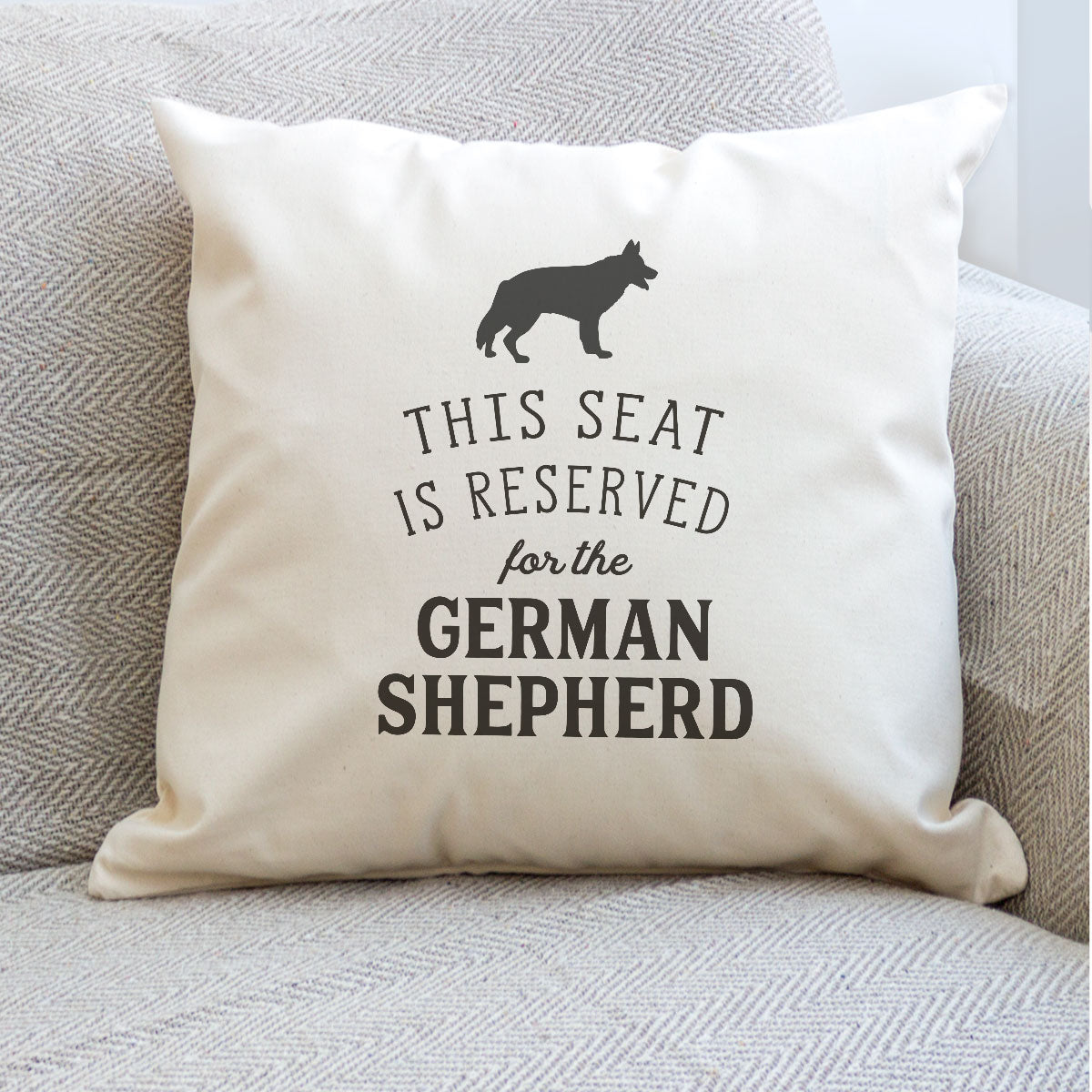 Reserved for the German Shepherd Cushion