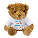Get Well Soon Abraham - Teddy Bear - Gift Present