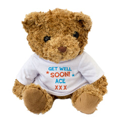 Get Well Soon Ace - Teddy Bear