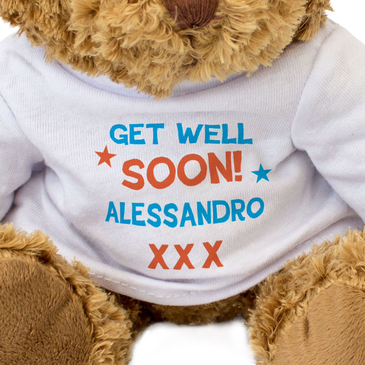 Get Well Soon Alessandro - Teddy Bear